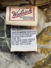 Load image into Gallery viewer, VTG Woolrich Shirt Adult Extra Large Wooden Camo Button Up Outdoor Hunting Mens