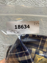 Load image into Gallery viewer, Munsingwear Shirt Adult Extra Large Blue Button Up Plaid Casual Collared Mens