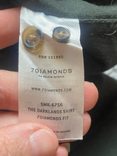 Load image into Gallery viewer, 7 Diamonds Shirt Adult Extra Large Forest Green Corduroy Regular Fit Casual Mens