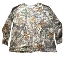 Load image into Gallery viewer, Habit Realtree Shirt Adult 2XL XXL Long Sleeve Wooden Camo Hunting Outdoor Mens