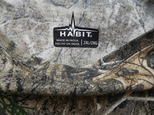 Load image into Gallery viewer, Habit Realtree Shirt Adult 2XL XXL Long Sleeve Wooden Camo Hunting Outdoor Mens