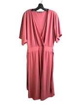 Load image into Gallery viewer, ZARA Dress Womens Medium Kimono Wrap Self Belted Party Casual Midi Ladies