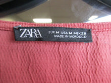 Load image into Gallery viewer, ZARA Dress Womens Medium Kimono Wrap Self Belted Party Casual Midi Ladies