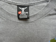 Load image into Gallery viewer, Bull Shirt Womens Small Camo Head 1975 Short Sleeve Pullover Hanes Beefy Ladies