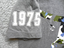 Load image into Gallery viewer, Bull Shirt Womens Small Camo Head 1975 Short Sleeve Pullover Hanes Beefy Ladies