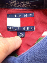Load image into Gallery viewer, VTG Tommy Hilfiger Shirt Adult Extra Large Hunter Green Navy Rugby Golf Polo Men