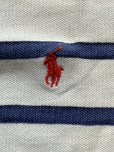 Load image into Gallery viewer, Ralph Lauren Shirt Adult Medium Denim Ivory Preppy Rugby Red Pony Golf Polo Mens