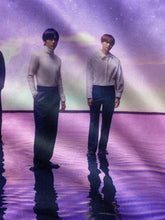 Load image into Gallery viewer, BTS Sweatshirt Adult Large Purple Pink Hoodie Sweater 3D K-POP Fan Pullover Mens