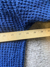 Load image into Gallery viewer, Torrid Sweater Womens 3 (3X) Blue Knitted Cardigan Open Front Jacket Ladies