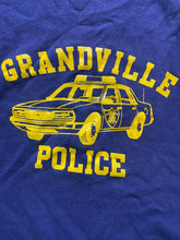 Load image into Gallery viewer, VTG Grandville Police Sweatshirt Adult 2XL XXL Navy Patrol Car Fleece 80s Mens