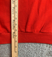 Load image into Gallery viewer, VTG Bah Humbug Sweatshirt Adult Large Red Ugly Christmas Scrooge Sweater 80s Men