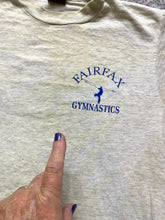 Load image into Gallery viewer, VTG Fairfax Gymnastics Shirt Womens Medium Potomac District Single Stitch 90s