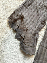 Load image into Gallery viewer, Monoreno Dress Womens Medium Gray Crochet Lace Ruffle Boho Peasant Hippie Ladies