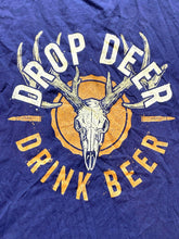 Load image into Gallery viewer, Bass Pro Shops Shirt Adult Extra Large Navy Drop Deer Drink Beer Hunting Mens
