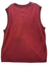 Load image into Gallery viewer, Orvis Vest Adult Extra Large Maroon Sleeveless Merino Wool Pullover Mens