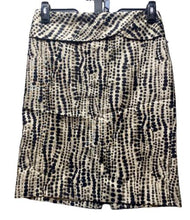 Load image into Gallery viewer, Classiques Entier Skirt Womens 6 (32x21) Silk Wool Spandex Slit Pencil Straight