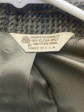 Load image into Gallery viewer, Anderson Little Sport Coat Mens Large Tweed Houndstooth Wool USA Suit Blazer