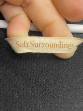 Load image into Gallery viewer, Soft Surroundings Dress Womens Large Marla Draped Asymmetrical Lagenlook Layered