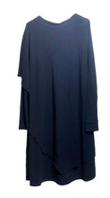 Load image into Gallery viewer, Soft Surroundings Dress Womens Large Marla Draped Asymmetrical Lagenlook Layered