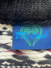 Load image into Gallery viewer, BB's Closet Vest Youth Large Black Quilted Nylon Wool Full Zip Outerwear Girls