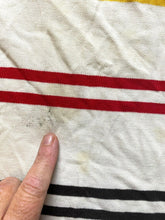 Load image into Gallery viewer, VTG Avirex Shirt Adult 2XL XXL Striped Embroidered Rugby Golf Polo White 90s Men