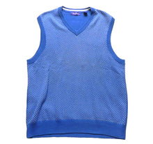 Load image into Gallery viewer, Alan Flusser Vest Adult Large V-Neck Pullover Golf Sweater Outerwear Mens