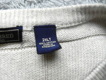 Load image into Gallery viewer, Saddlebred Sweater Adult 2XLT Tall Man Long Sleeve Knit Outerwear Pullover Mens