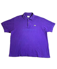 Load image into Gallery viewer, Lacoste Shirt Adult 6 Purple Preppy Solid Casual Alligator Golf Polo France Mens