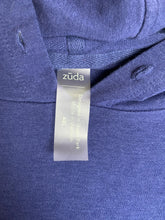 Load image into Gallery viewer, ZUDA Sweatshirt Womens 4XL Blue Hoodie Sweater Oversized Pullover Rayon Ladies