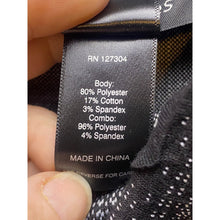 Load image into Gallery viewer, Ali Miles Jacket Tunic Womens Small Abstract Artsy Art to Wear Black Gray