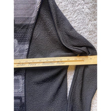 Load image into Gallery viewer, Ali Miles Jacket Tunic Womens Small Abstract Artsy Art to Wear Black Gray