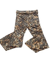 Load image into Gallery viewer, Fashion Nova Pants Women 2X (36x33) Claudina Flare Animal Print Plus Spandex NWT