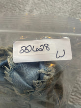 Load image into Gallery viewer, Refuge Shorts Womens 2 (28x2) Blue Denim Button Fly Rayon Spandex Distressed