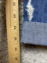 Load image into Gallery viewer, Paige Jeans Womens 33x25 Blue Denim Jimmy Jimmy Skinny Distressed Cuffed Ladies