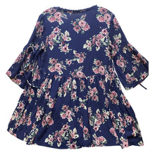 Load image into Gallery viewer, Altar'd State Dress Womens Small Floral Babydoll Bell Sleeve Bloomcore Flowy
