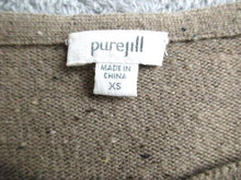 Load image into Gallery viewer, J Jill Pure Jill Sweater Womens Extra Small Oversized Wool Blend Cardigan Pocket