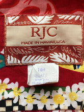 Load image into Gallery viewer, VTG RJC Shirt Adult 3X Red Button Up Hawaiian AOP Surfboard Aloha Plus Mens