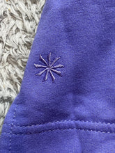 Load image into Gallery viewer, Athleta Sweatshirt Womens Large Purple Retroterry Polo Oversized Collared NWT