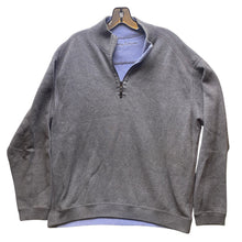 Load image into Gallery viewer, Tommy Bahama Sweater Mens 2XL Quarter Zip Pullover Gray Casual Outdoors