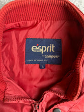 Load image into Gallery viewer, VTG Esprit Jacket Adult Large Red Full Zip Snap Windbreaker Nylon Outdoor Mens