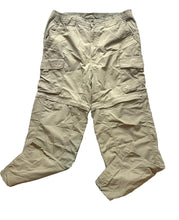 Load image into Gallery viewer, Columbia Pants Adult Medium (33x28) Tan Packable Convertible Fishing Hiking Mens