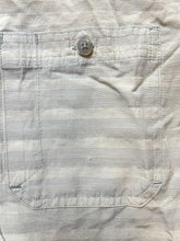 Load image into Gallery viewer, Toad & Co Shirt Adult Large Taupe Button Up Houndstooth Casual Chest Pocket Mens