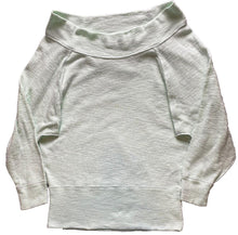 Load image into Gallery viewer, We The Free People Shirt Womens Medium Mint Green Off Shoulder Pullover Ladies