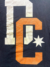 Load image into Gallery viewer, DC Shirt Adult Small Black Big Logo Spell Out Streetwear Skater Casual Mens