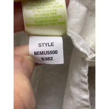 Load image into Gallery viewer, Sigrid Olsen Shirt Womens Large Ivory Button Down Mature Academia Minimalist