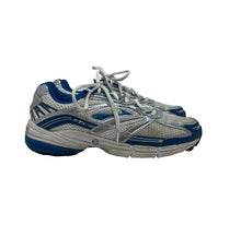 Load image into Gallery viewer, Brooks Shoes Womens 9.5 Silver White Blue Addiction Walker 2 1200481B142 Sneaker