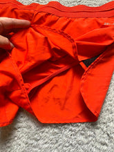 Load image into Gallery viewer, Nike Shorts Womens Medium Orange Dri Fit Lined Running Athletic Drawstring Lady