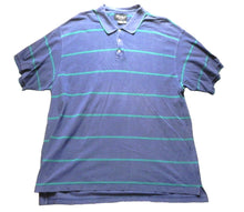Load image into Gallery viewer, Eddie Bauer Shirt Adult 2XL XXL Tall Preppy Striped Casual Rugby Golf Polo Mens