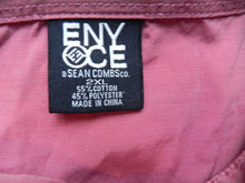 Load image into Gallery viewer, ENYCE Shirt Adult 2XL XXL Button Up Short Sleeve Western Look Pocket Casual Mens