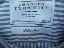 Load image into Gallery viewer, Charles Tyrwhitt Shirt Adult 16/36 Extra Large Button Up Non Iron Dress Mens